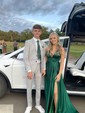 Black Ball Gown V-neck Satin Prom Dresses With Ruched