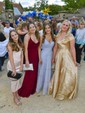 Ball Gown Off-the-shoulder Satin Prom Dresses With Floor-length