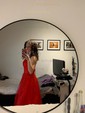 Ball Gown Scoop Neck Tulle Prom Dresses With Appliques