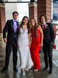 Mermaid V-neck Sparkly Velvet Sequin Prom Dresses