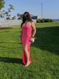 Sheath/Column Scoop Neck Sparkly Velvet Sequin Prom Dresses