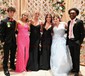 Sheath/Column V-neck Sparkly Sequin Prom Dresses