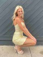 Elegant Bodycon Satin Appliques Homecoming Dresses