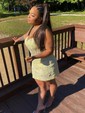 Elegant Bodycon Satin Appliques Homecoming Dresses