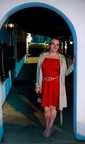 Elegant Burgundy Skater Asymmetrical Homecoming Dresses