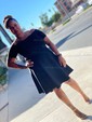 Elegant Burgundy Skater Asymmetrical Homecoming Dresses