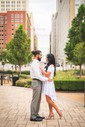 Elegant Burgundy Skater Asymmetrical Homecoming Dresses