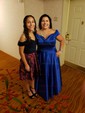 Ball Gown Off-the-shoulder Satin Modest Prom Dresses With Ruched