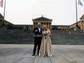Ball Gown Off-the-shoulder Satin Modest Prom Dresses With Ruched