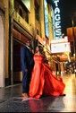 Ball Gown Off-the-shoulder Satin Modest Prom Dresses With Ruched