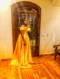 Ball Gown Off-the-shoulder Satin Modest Prom Dresses With Ruched
