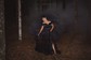 Ball Gown Off-the-shoulder Satin Modest Prom Dresses With Ruched