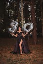 Ball Gown Off-the-shoulder Satin Modest Prom Dresses With Ruched