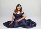 Ball Gown Off-the-shoulder Satin Modest Prom Dresses With Ruched