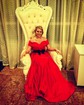Ball Gown Off-the-shoulder Satin Modest Prom Dresses With Ruched