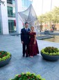 Ball Gown Off-the-shoulder Satin Modest Prom Dresses With Ruched