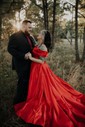 Ball Gown Off-the-shoulder Satin Modest Prom Dresses With Ruched