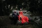 Ball Gown Off-the-shoulder Satin Modest Prom Dresses With Ruched