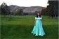 Ball Gown/Princess Sweep Train Off-the-shoulder Satin Split Front Prom Dresses