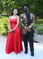 A-line Scoop Neck Satin Prom Dresses With Ruched