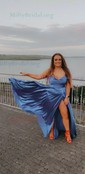 Burgundy A-line Cowl Neck Satin Prom Dresses With Ruched