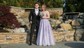 Ball Gown Scoop Neck Tulle Prom Dresses With Appliques