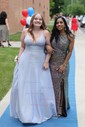 Ball Gown V-neck Glitter Floor-length Prom Dresses