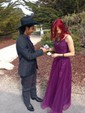 Ball Gown V-neck Tulle Prom Dresses With Appliques