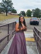 Ball Gown Square Neck Glitter Prom Dresses With Ruched