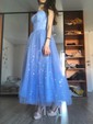 Glitter Tulle Maxi Dress