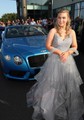 Ball Gown V-neck Tulle Floor-length Ruffle Tiered Prom Dresses