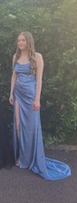 Sheath/Column Sweetheart Satin Corset Prom Dresses With Ruched