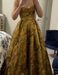 Ball Gown Sweetheart Satin Prom Dresses With Ruched