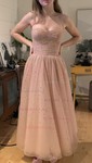 Ball Gown Sweetheart Tulle Prom Dresses With Ruched