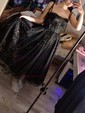 A-line Sweetheart Tulle Prom Dresses With Ruched