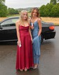 Sheath/Column Cowl Neck Ankle-length Satin Prom Dresses