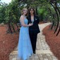 A-line Sweetheart Tulle Corset Prom Dresses With Appliques
