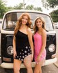 Petite Bodycon Stretch Crepe Fringe Homecoming Dresses