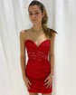 Corset Daffodil Bodycon Satin Appliques Homecoming Dresses