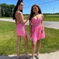 Corset Skater Tulle Appliques Homecoming Dresses