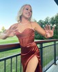 Sheath/Column Sweetheart Satin Corset Prom Dresses With Ruched