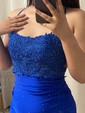 Petite Dark Green Tight Jersey Square Neck Homecoming Dresses