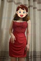Petite Dark Green Tight Jersey Square Neck Homecoming Dresses
