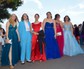 Ball Gown Sweetheart Tulle Corset Prom Dresses With Appliques