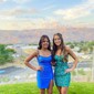 Glitter Red Satin Bodycon Beaded Homecoming Dresses