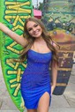 Glitter Red Satin Bodycon Beaded Homecoming Dresses