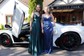 Sheath/Column Sweetheart Satin Corset Prom Dresses With Ruched
