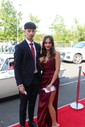 Sheath/Column Sweetheart Satin Corset Prom Dresses With Ruched