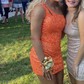 Sparkly Bodycon Sequin One Shoulder Cut Out Homecoming Dresses