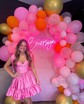 Pink Skater Taffeta Sweetheart Ruffle Homecoming Dresses